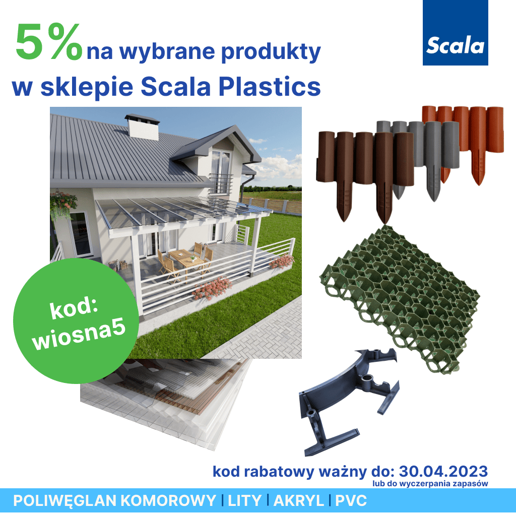 scala plastics kod rabatowy wiosna5 na wybrane produkty