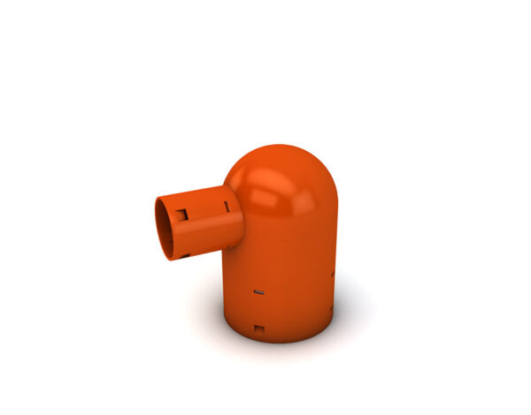 Kolanko drenarskie redukcyjne DN 100/50 90"
